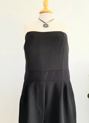 🖤NEUF : Combinaison Pantalon Femme XL/42 Noire Bustier Jambes Larges🖤, marca: New Collection, estado: Muy bueno, tamaño: XL / 42 / 14, 15,90 €, 17,40 € Protección al comprador incluida