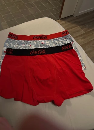 Leuke boxers, merk: Coca-Cola, staat: Nieuw met prijskaartje, maat: L, € 5,00, € 5,95 inclusief Kopersbescherming
