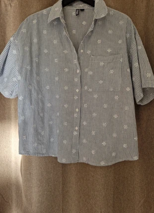 Chemise fleurs pieces, brand: Pieces, condition: Very good, size: L / 40 / 12, €8.00, €9.10 includes Buyer Protection