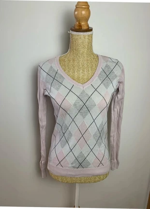 Pull Col en V Tommy Hilfiger Rose - Taille XS Femme, brand: Tommy Hilfiger, condition: Very good, size: XS / 34 / 6, €12.00, €13.30 includes Buyer Protection Pro