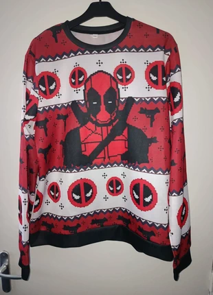 Pull Deadpool, marca: Deadpool, estado: Novo sem etiquetas, tamanho: 5XL, €8.00, €9.10 inclui Proteção do Comprador