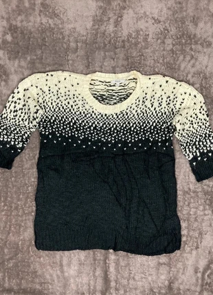 Pull Noir et Blanc Vintage, marca: Vintage Dressing, estado: Bom, tamanho: S / 36 / 8, €10.00, €11.20 inclui Proteção do Comprador Pro