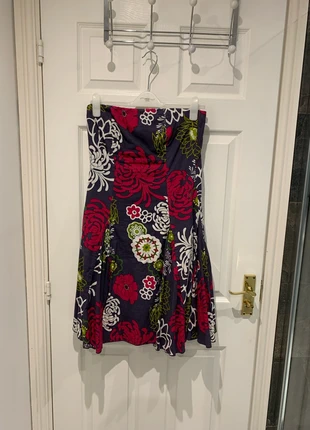 Strapless Cotton Dress, brand: Eucalyptus, condition: Good, size: M / UK 12-14, £5.00, £5.95 includes Buyer Protection