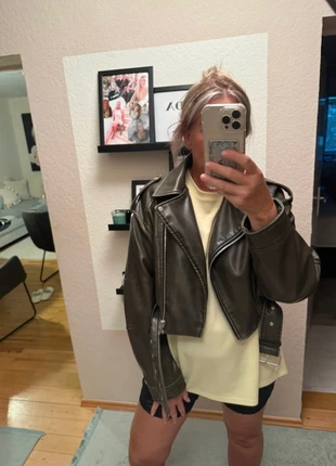 Toptrend Bikerlederjacke v. Zara Gr.XL NP89.- nur 39.- NEU!, marque: Zara, état: Neuf sans étiquette, taille: XL / 42 / 14, 39,00 €, 41,65 € Protection acheteurs incluse