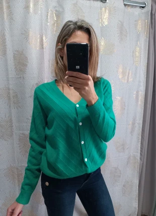 Ravissant pull vert neuf🖤, brand: Boutique indépendante, condition: New without tags, size: S / 36 / 8, €25.00, €26.95 includes Buyer Protection
