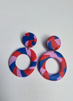 Boucles d'oreilles Fimo, marque: Petit Créateur, état: Très bon état, 15,00 €, 16,45 € Protection acheteurs incluse