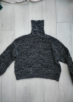 Pull col roulé Shein taille S noir et blanc - très bon état, marque: Shein, état: Très bon état, taille: S / 36 / 8, 2,00 €, 2,80 € Protection acheteurs incluse