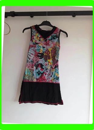 R0139. Haut sans manches Cache Cache motif coloré T1, brand: Cache Cache, condition: Very good, size: S / 36 / 8, €6.00, €7.00 includes Buyer Protection Pro
