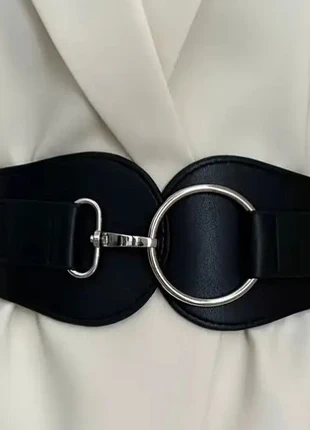 Clip Corset Belt in Black with Elasticated Waist, condition: New without tags, size: Adjustable, £6.50, £7.53 includes Buyer Protection