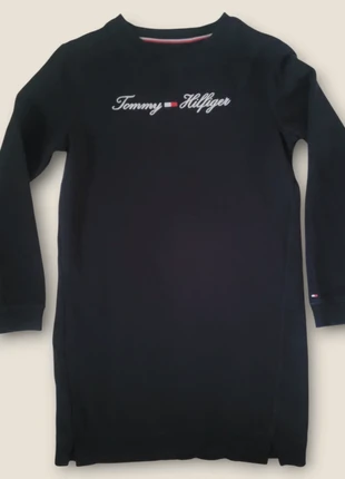 Tommy Hilfiger lange trui donkerblauw L 12-14 jaar, marca: Tommy Hilfiger, estado: Muito bom, tamanho: 12 anos / 152 cm, €14.95, €16.40 inclui Proteção do Comprador Pro