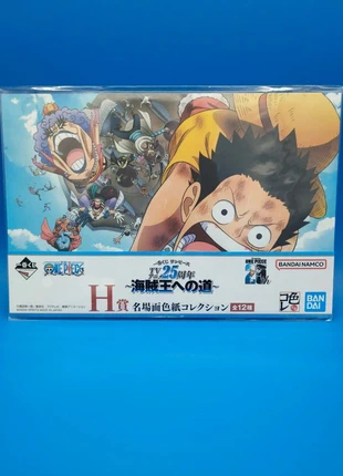 Shikishi Monkey D. Luffy et autres personnages – One Piece × Bandaï - Yestoyday, marca: Bandai, estado: Novo com etiquetas, tamanho: Tamanho único, €2.99, €3.84 inclui Proteção do Comprador Pro