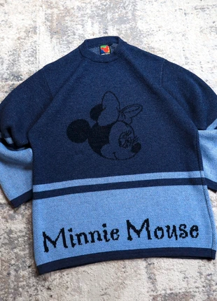 Pull maille Knit Minnie Mouse Mickey Unlimited Disney Vintage 90’s rare - Taille M, brand: Vintage Dressing, condition: Very good, size: M / 38 / 10, €55.00, €58.45 includes Buyer Protection Pro