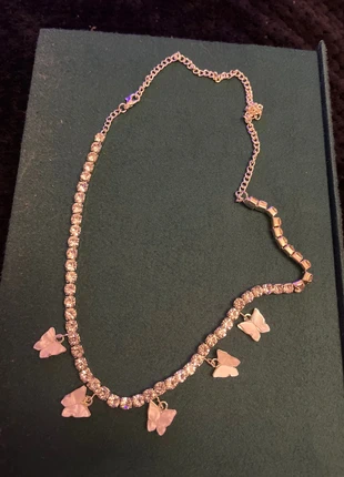 Butterfly necklace, brand: NO LABEL, condition: New without tags, £1.00, £1.75 includes Buyer Protection