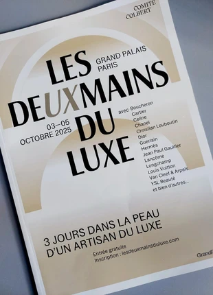 Catalogue Grand Palais. Les deux mains du luxe Paris 2025, état: Neuf avec étiquette, 2,00 €, 2,80 € Protection acheteurs incluse