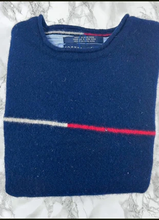 Pull Tommy Hilfiger Bleu Marine / Col rond / Logo brodé / Taille L/XL Femme, marque: Tommy Hilfiger, état: Très bon état, taille: L / 40 / 12, 17,00 €, 18,55 € Protection acheteurs incluse