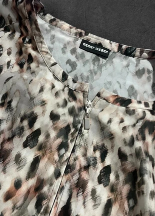 Blusa Gerry Weber – Stampa animalier raffinata, marque: Gerry Weber, état: Très bon état, taille: M / 38 / 10, 10,00 €, 11,20 € Protection acheteurs incluse