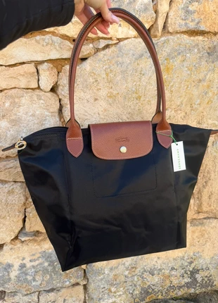 Sac Longchamp Le Pliage - Modèle L en noir - Neuf avec étiquette, brand: Longchamp, condizioni: Nuovo con cartellino, €80.00, €84.70 include la Protezione acquisti
