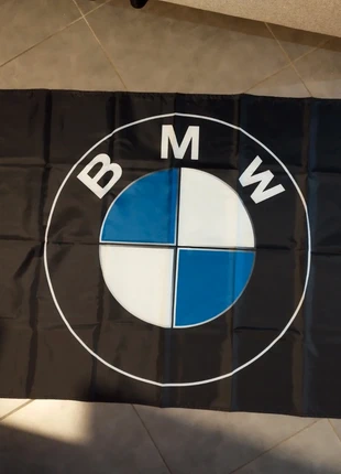 🇩🇪 Drapeau neuf BMW 90x150 cms, marque: BMW, état: Neuf avec étiquette, 15,00 €, 16,45 € Protection acheteurs incluse