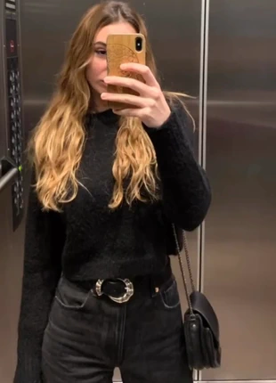 Jersey negro Zara, brand: Zara, condizioni: Ottime, taglia: M / IT 42 / EU 38, €7.50, €8.58 include la Protezione acquisti