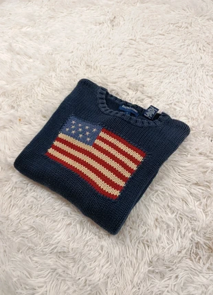 Pull sans capuche bleu marine Ralph Lauren flag usa drapeau taille XS très bon état, marke: Ralph Lauren, zustand: Sehr gut, größe: XS, 80,00 €, 84,70 € inklusive Vinted-Käuferschutz