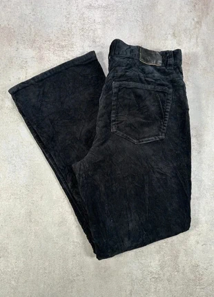 Pantalon Vintage En Velours Côtelé / Corduroy chaps corduroy noir 8p coupe droite taille 8P, marke: Vintage Dressing, zustand: Sehr gut, größe: L / 40 / 12, 9,00 €, 10,15 € beinhaltet Vinted-Käuferschutz Pro