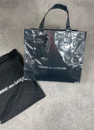Sacha à main cabas comme des garçons black market PVC black rare, marque: Comme des Garçons, état: Très bon état, 114,90 €, 121,35 € Protection acheteurs incluse