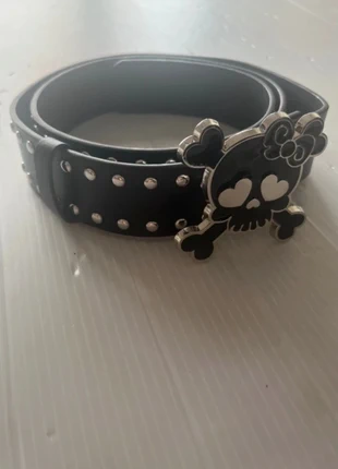 Skeleton 29.5” - 33.5” Belt Black Faux Leather Metal Y2K Alternate Gothic Grunge Belt, brand: Punk, condition: New with tags, size: Adjustable, £5.99, £6.99 includes Buyer Protection Pro