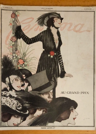 Revue Fémina – 1913 – Couverture illustrée par Javier Gose art deco dessin ancien, état: Bon état, 18,00 €, 19,60 € Protection acheteurs incluse