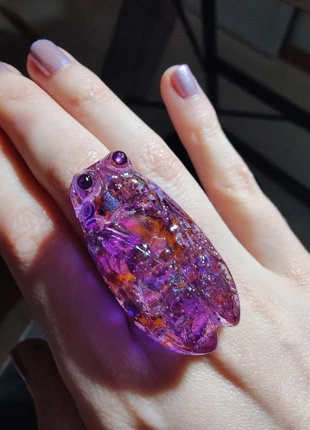 Anillo insecto holografico, marque: LUZ, état: Neuf sans étiquette, taille: Ajustable, 6,00 €, 7,00 € Protection acheteurs incluse