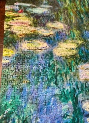 Puzzle des nymphéas de Monet. 1000 pièces, marque: Monet, état: Très bon état, 6,00 €, 7,00 € Protection acheteurs incluse