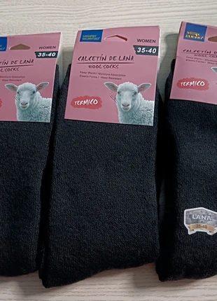 Lot de Chaussettes Thermiques en Laine (35-40), merk: Mark bueno, staat: Nieuw met prijskaartje, maat: Universeel, € 10,90, € 12,15 inclusief Kopersbescherming Pro