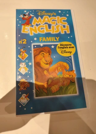 VHS Disney's Magic English n°2 - Family Apprendre l'Anglais, zustand: Sehr gut, 6,50 €, 7,53 € inklusive Vinted-Käuferschutz