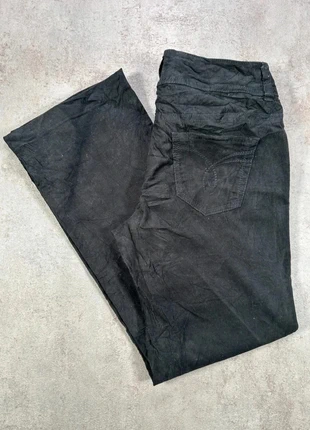 Pantalon En Velours Côtelé / Corduroy esprit noir denim droit taille 8, marke: Vintage Dressing, zustand: Sehr gut, größe: XL / 42 / 14, 7,00 €, 8,05 € beinhaltet Vinted-Käuferschutz Pro