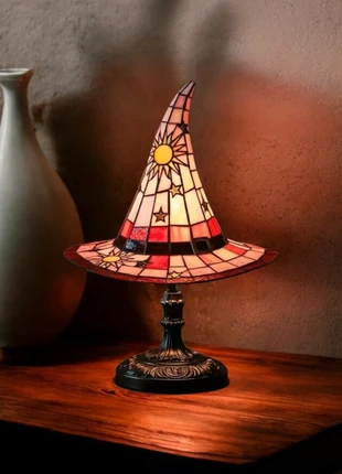 Lampe style vitrail - Taille 18 cm - Couleur : Multicolore, brand: vintage lampe, condition: Very good, €32.90, €35.25 includes Buyer Protection
