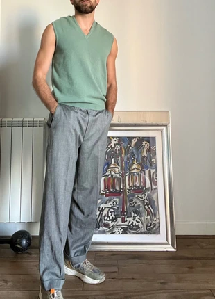 Pantaloni casual eleganti Gianfranco Ferré uomo tg. 48 italiana, marca: Gianfranco Ferré, estado: Muito bom, tamanho: PT 42 | W32, €8.00, €9.10 inclui Proteção do Comprador