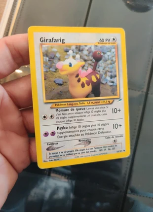 Girafarig 66/105, merk: Pokémon, staat: Veelgebruikt, € 2,00, € 2,80 inclusief Kopersbescherming