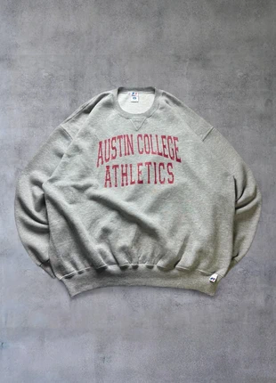 Sweat Crewnek Russel Athletic USA vintage gris – Taille XL Oversize (Unisexe), brand: Russel Athletic, condition: Very good, size: XL, €22.00, €23.80 includes Buyer Protection Pro