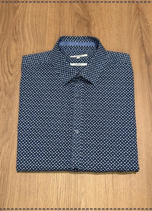 Chemise Jules | Homme | Taille M | Slim | Bleu marine à motifs, marque: Jules, état: Très bon état, taille: M, 4,00 €, 4,90 € Protection acheteurs incluse