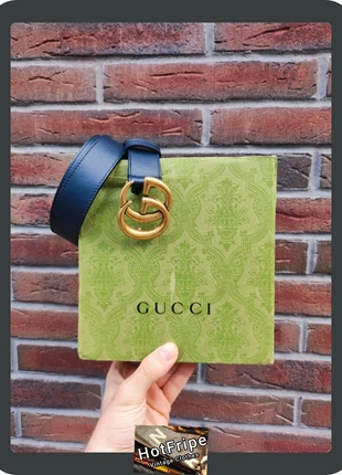 Ceinture pour Femme Gucci Bleu boucle doré en boîte - taille 32, marca: Gucci, estado: Muy bueno, tamaño: 65 cm, 150,00 €, 158,20 € Protección al comprador Pro incluida