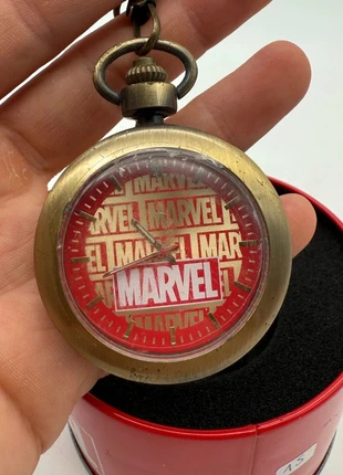 Montre Gousset Marvel Officielle SEGA Cadran Rouge Japan Boîte / Pocket Watch, marca: Marvel, estado: Muito bom, tamanho: Tamanho único, €19.00, €20.65 inclui Proteção do Comprador Pro