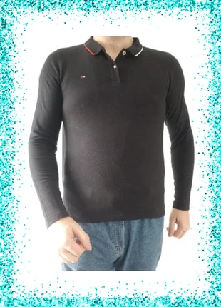 Polo à manches longues Tommy Hilfiger noir taille M, marque: Tommy Hilfiger, état: Très bon état, taille: M, 16,90 €, 18,45 € Protection acheteurs incluse