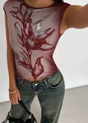 Haut fleuri été style y2k taille s, marke: Vintage Dressing, zustand: Sehr gut, größe: S / 36 / 8, 24,99 €, 26,94 € inklusive Vinted-Käuferschutz