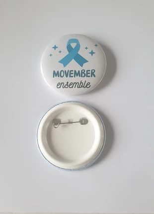 badge movember 2025, brand: Me, condition: New without tags, €2.50, €3.33 includes Buyer Protection
