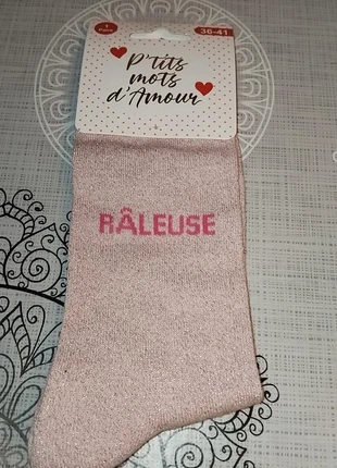 Chaussette paillete, marque: je sais pas, état: Neuf avec étiquette, taille: M | 39–42, 3,00 €, 3,85 € Protection acheteurs incluse