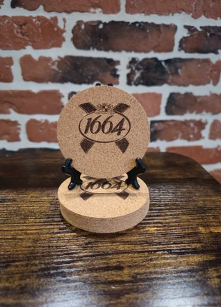 Lot de 6 dessous de verre en liège 1664, marca: 1664, estado: Novo sem etiquetas, €4.00, €4.90 inclui Proteção do Comprador Pro