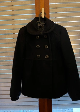 Caban peacot noir vintage, brand: COQUETTE, condition: Very good, size: XS / 34 / 6, €12.00, €13.30 includes Buyer Protection