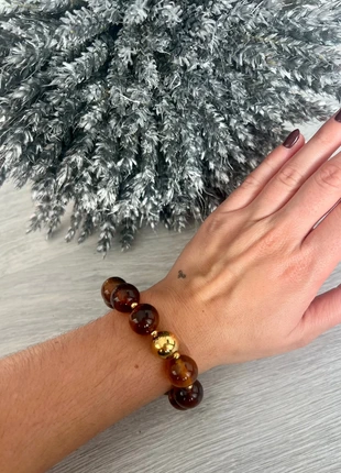 Bracelet perles marrons rondes, marke: Tendance, zustand: Sehr gut, 10,00 €, 11,20 € beinhaltet Vinted-Käuferschutz Pro