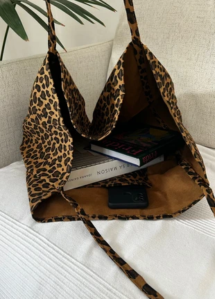 Sac motif léopard style tote bag, condition: Very good, €20.00, €21.70 includes Buyer Protection