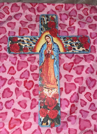 Croix mural sainte Marie bleu, marque: Coffret Chrétien, état: Neuf avec étiquette, 12,00 €, 13,30 € Protection acheteurs incluse