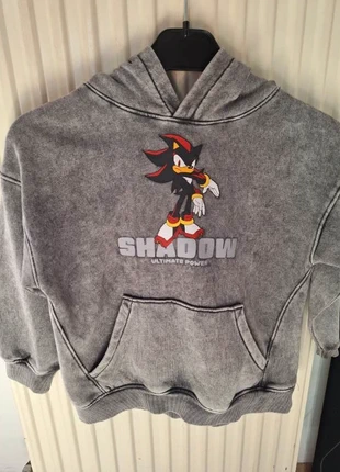 Pull sonic shadow hoodie, marque: H&M, état: Très bon état, taille: 5 ans / 110 cm, 6,00 €, 7,00 € Protection acheteurs incluse